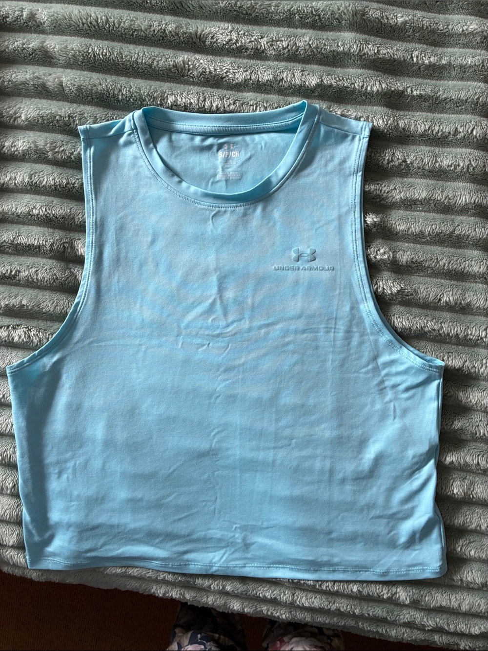 Under Armour Light Blue Performance Tank Top